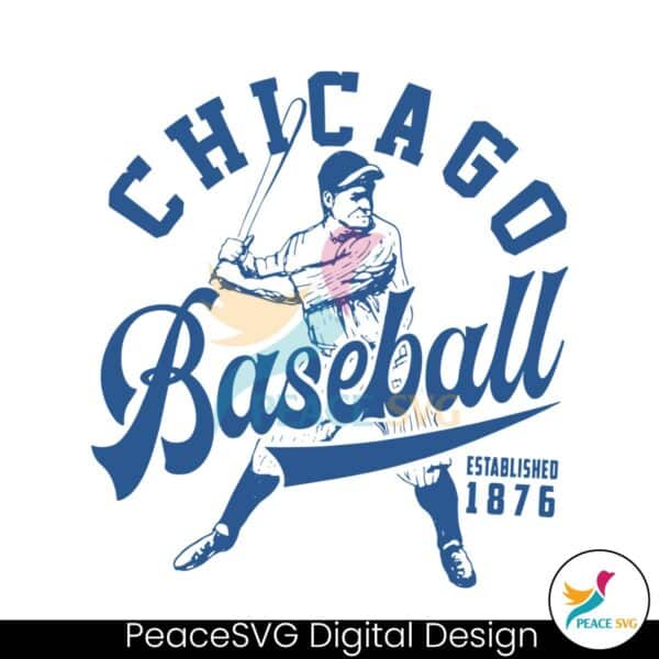 vintage-chicago-baseball-est-1876-svg