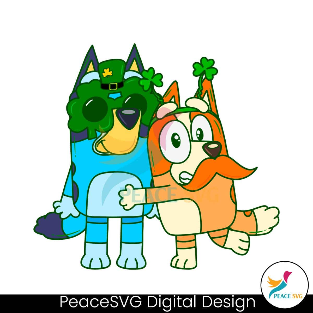 funny-st-patricks-day-bluey-and-bingo-svg