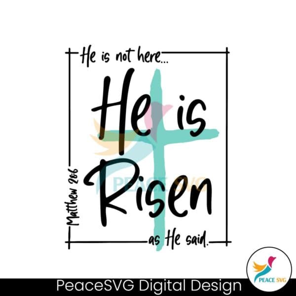 he-is-not-here-he-is-risen-christian-easter-svg