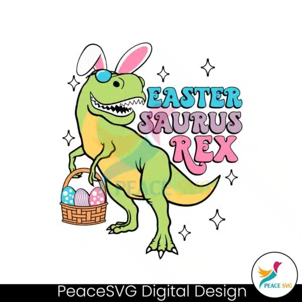 easter-saurus-rex-funny-dinosaur-svg