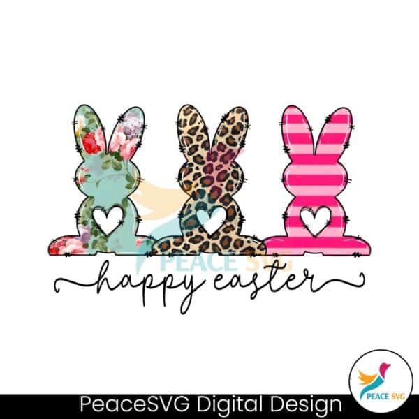 leopard-easter-three-bunnies-png