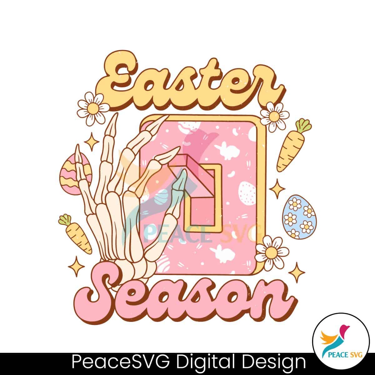 retro-easter-season-skeleton-hand-svg