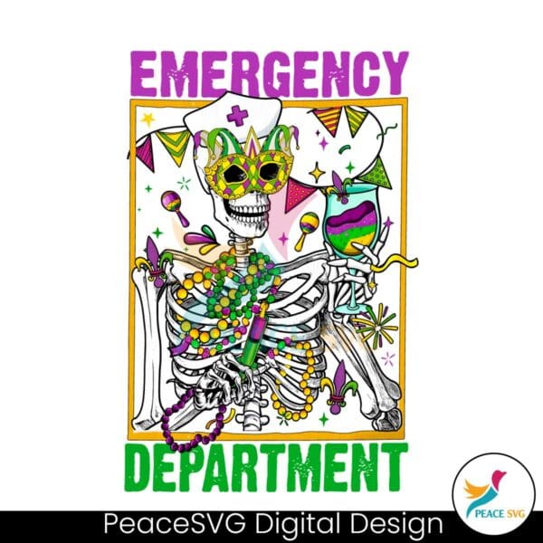 emergency-department-mardi-gras-skeleton-png