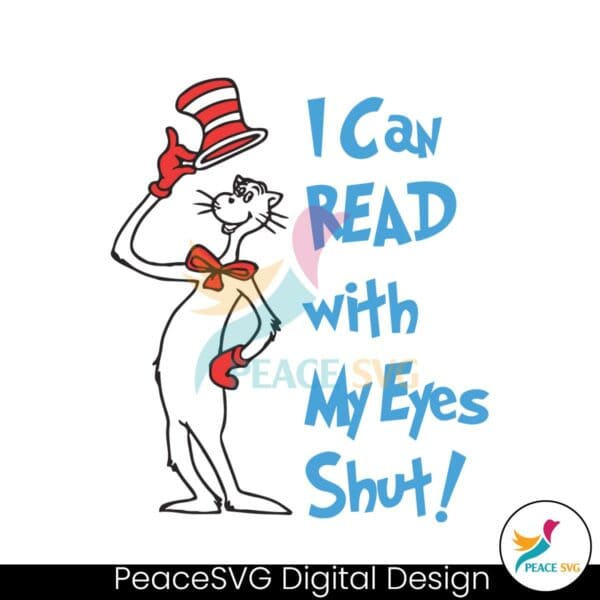 i-can-read-with-my-eyes-shut-svg