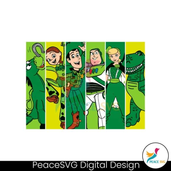 toy-story-characters-st-patricks-day-svg