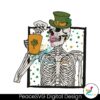 st-patricks-skeleton-shamrock-svg
