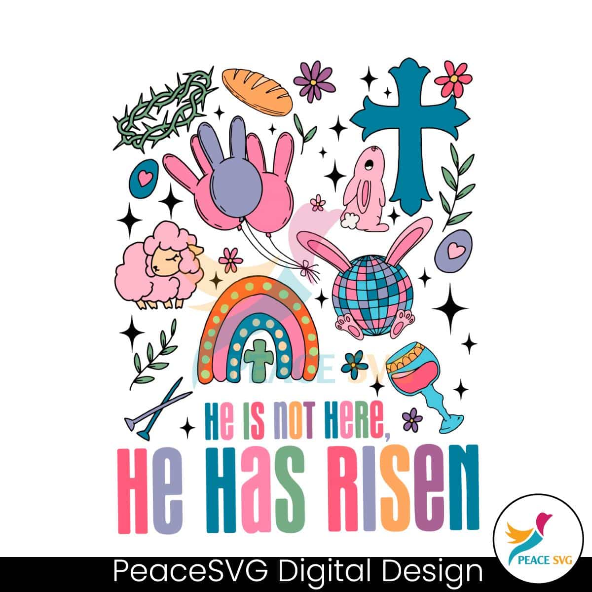 he-is-not-here-he-not-risen-svg