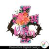 floral-cross-he-is-risen-christian-easter-png