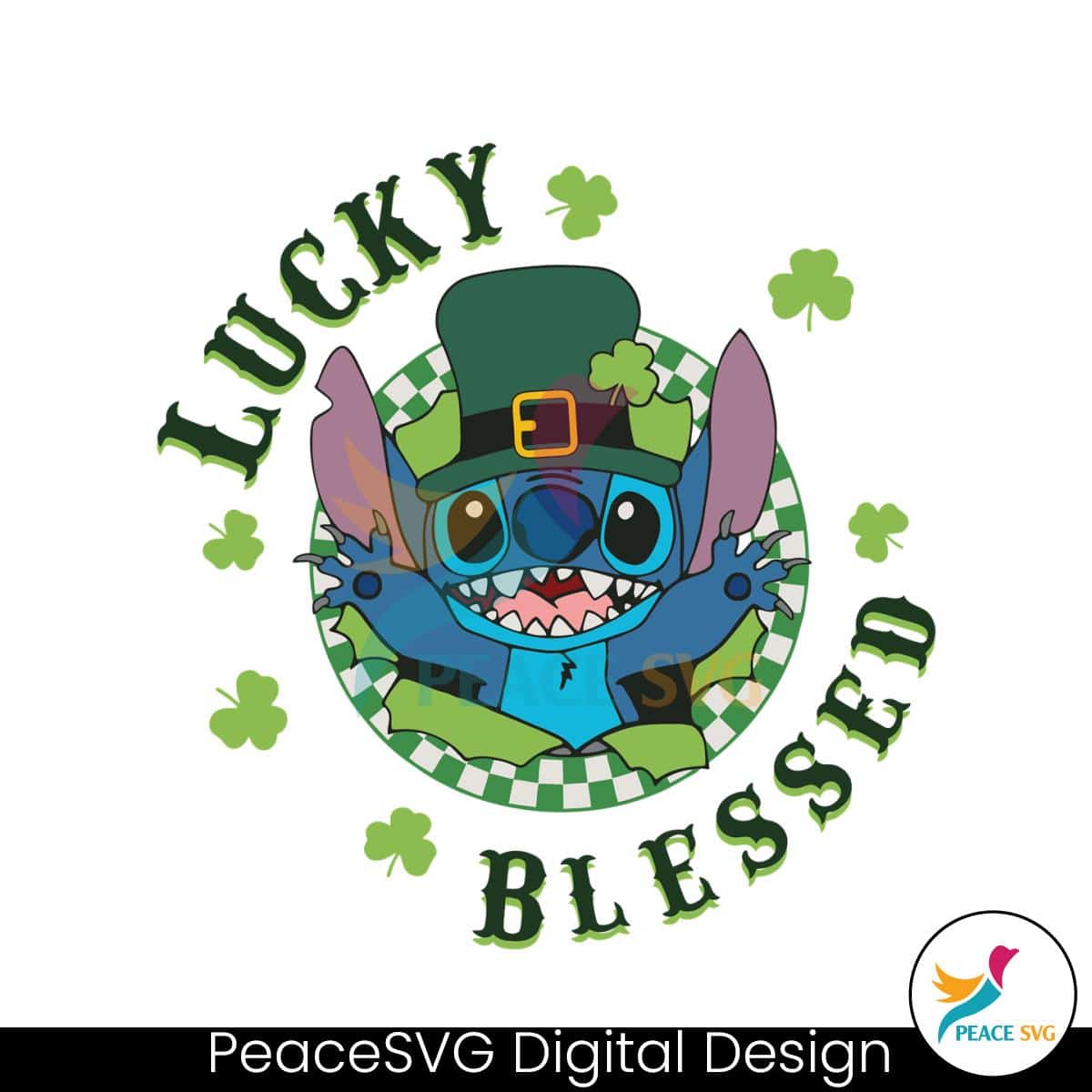 st-patricks-day-lucky-and-blessed-stitch-svg
