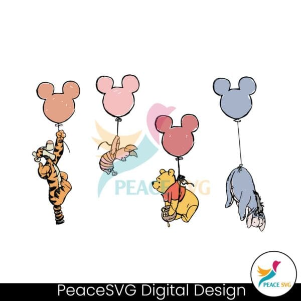 winnie-the-pooh-and-friends-balloons-svg