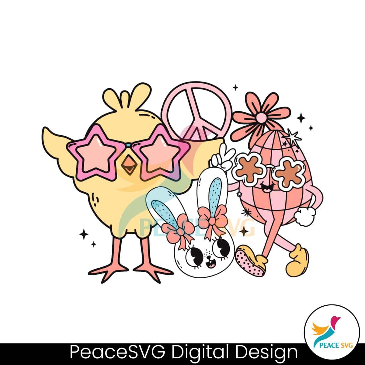 christian-easter-chick-bunny-svg