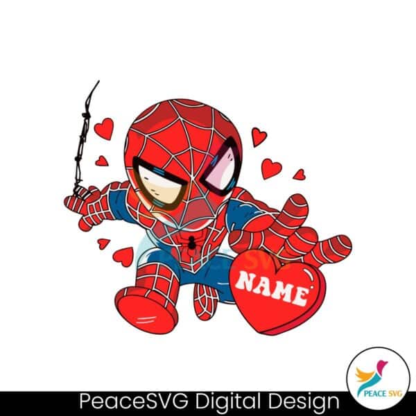 personalized-spiderman-love-valentine-svg