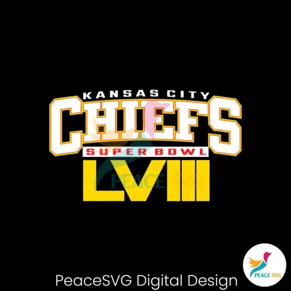 kansas-city-chiefs-football-super-bowl-lviii-2024-svg