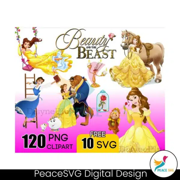 beauty-and-the-beast-bundle-png