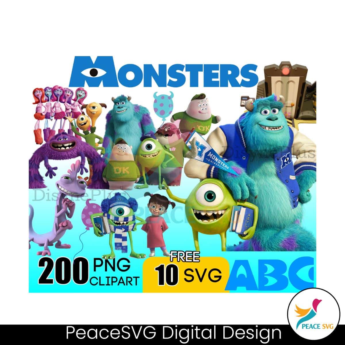 monster-movie-disney-bundle-png
