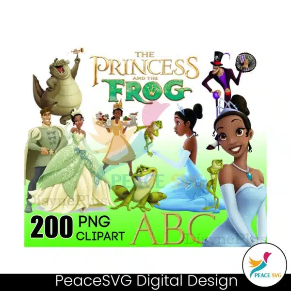 the-princess-and-the-frog-bundle-png