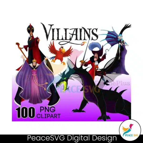 viliains-disney-movie-character-bundle-png