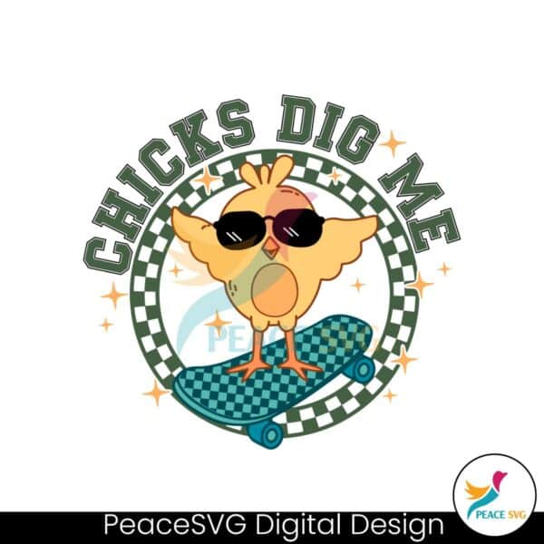 chicks-dig-me-funny-easter-day-svg