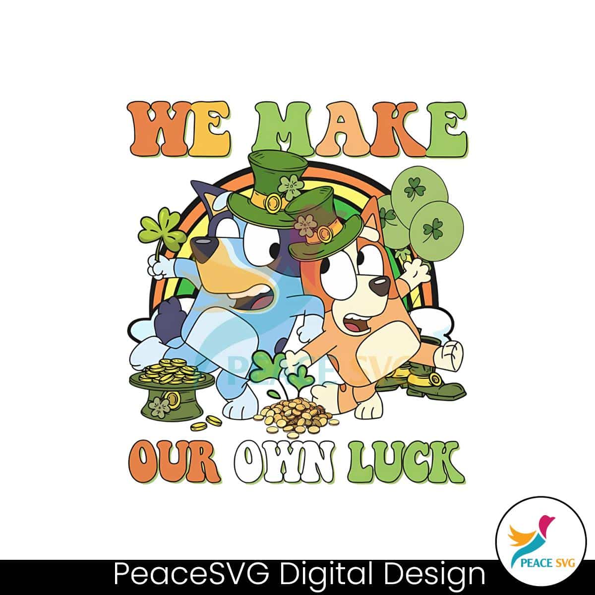we-make-our-own-luck-bluey-bingo-png