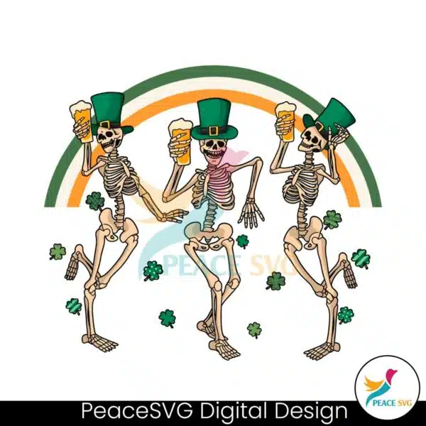 dancing-skeleton-rainbow-st-patricks-day-png