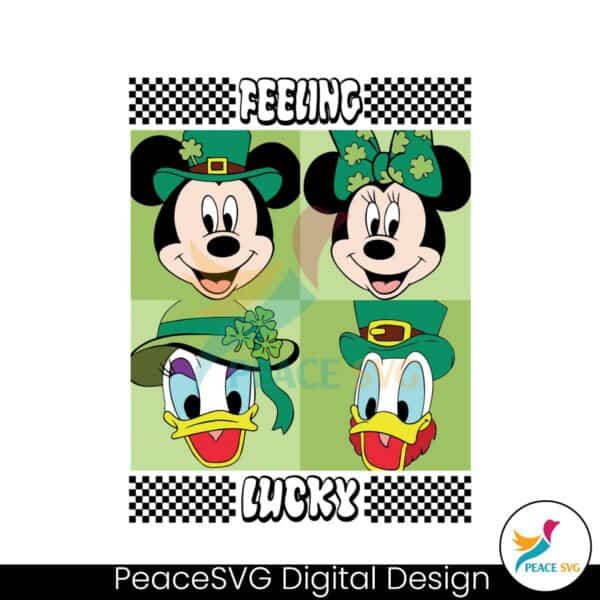 mickey-and-friends-feeling-lucky-svg