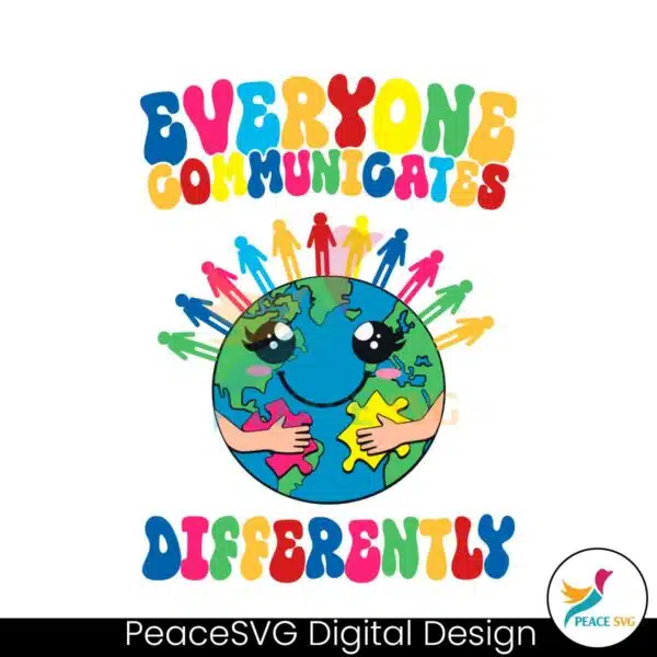 everyone-communicates-differently-autism-month-svg