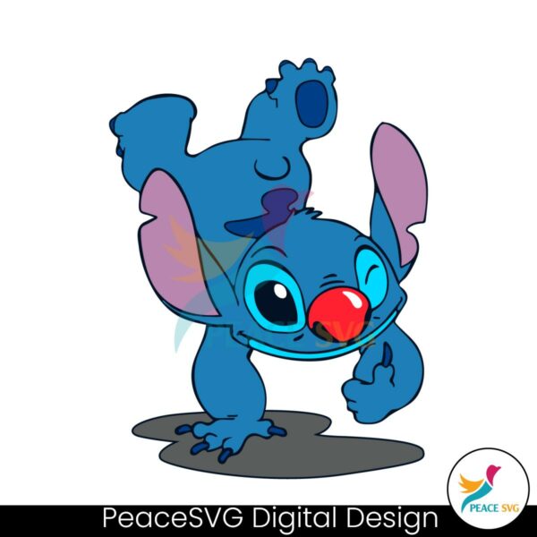 stitch-red-nose-day-comic-relief-svg