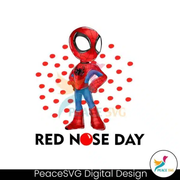 retro-red-nose-day-spiderman-png