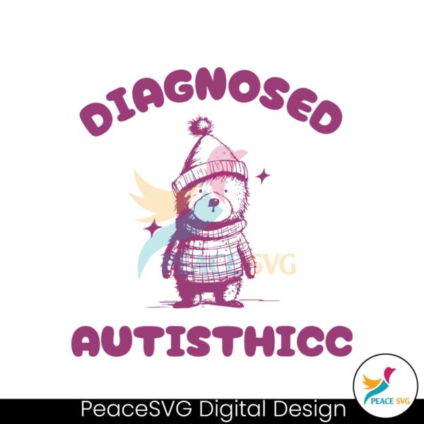 diagnosed-autisthicc-funny-meme-svg