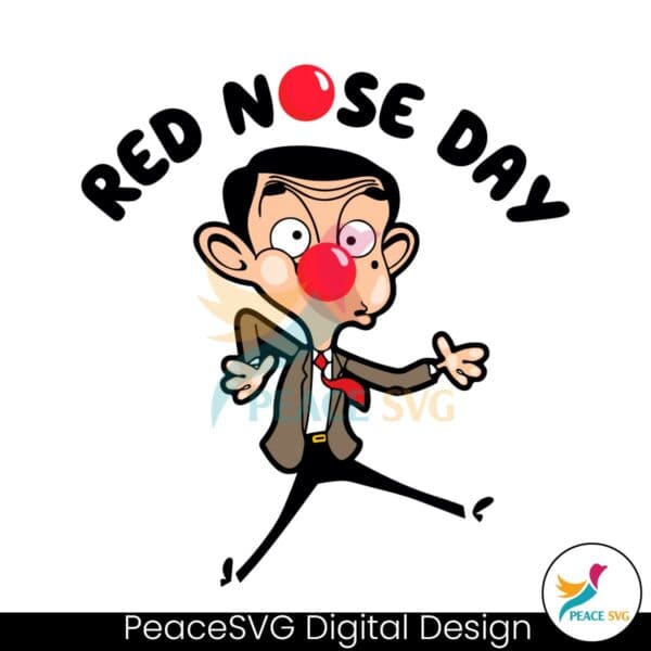 red-nose-day-funny-mr-bean-svg