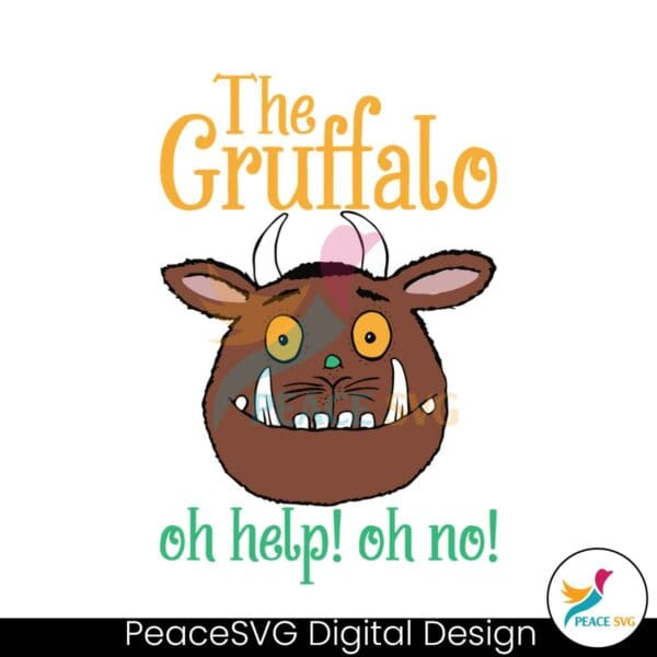 world-book-day-the-gruffalo-oh-help-oh-no-svg