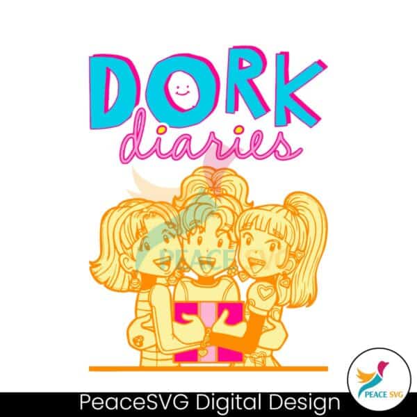 dork-diaries-protagonist-nikki-maxwell-svg