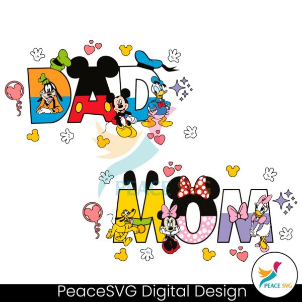 cute-mouse-family-dad-and-mom-svg