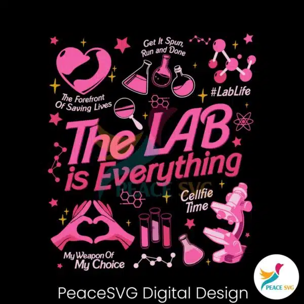 the-lab-is-everything-retro-lab-week-svg