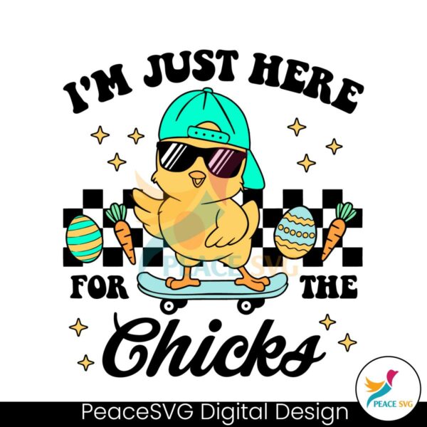 just-here-for-the-chicks-skateboard-svg