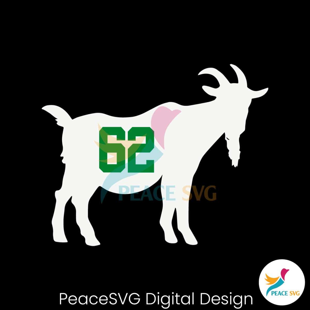 retro-jason-kelce-goat-62-nfl-player-svg