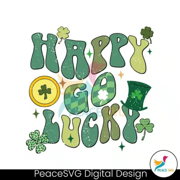 happy-go-lucky-irish-shamrock-svg