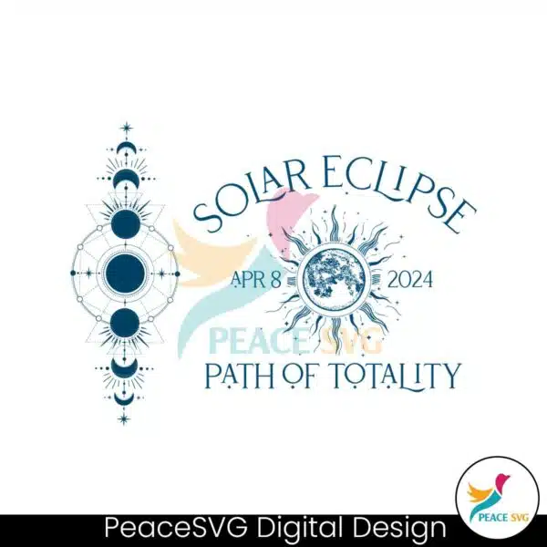 retro-solar-eclipse-2024-path-of-totality-svg