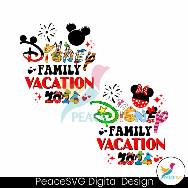 bundle-disney-family-vacation-2024-mickey-minnie-head-svg