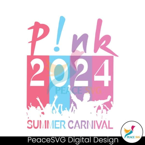 retro-pink-summer-carnival-2024-svg