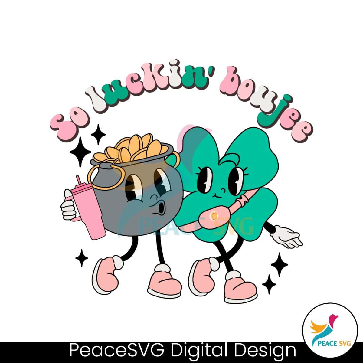 so-luckin-boujee-shamrock-pot-of-gold-svg