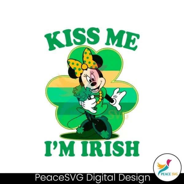 minnie-mouse-kiss-me-im-irish-svg