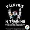 valkyrie-in-training-climb-the-moutain-svg