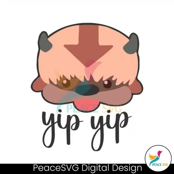 funny-yip-yip-sky-bison-character-svg