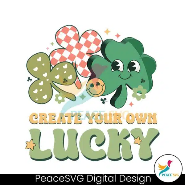 create-your-own-lucky-shamrock-patricks-day-svg