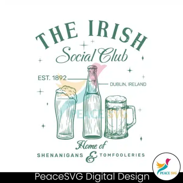 vintage-the-irish-social-club-est-1892-svg