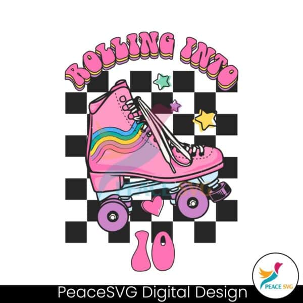 groovy-rolling-into-10-back-to-school-svg