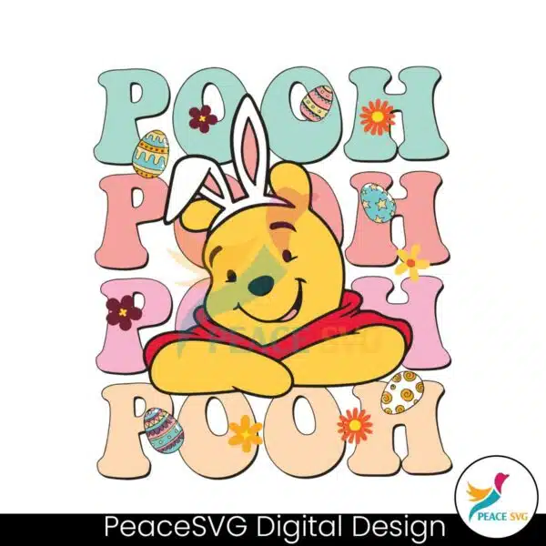 groovy-disney-winnie-the-pooh-easter-svg