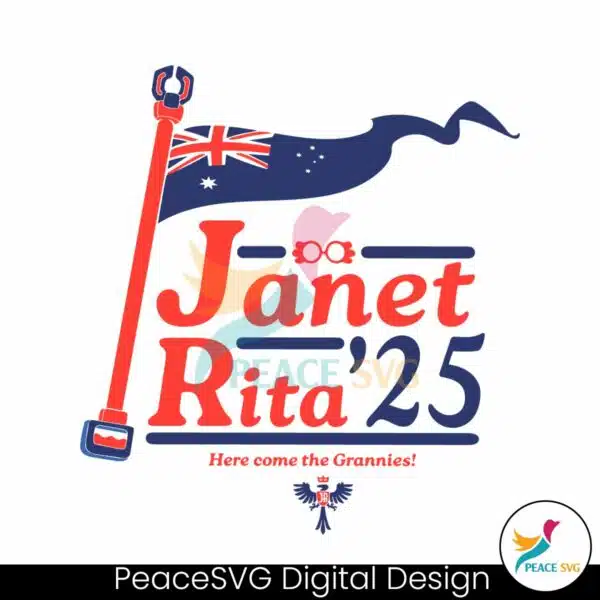 janet-rita-election-25-here-come-the-grannies-svg