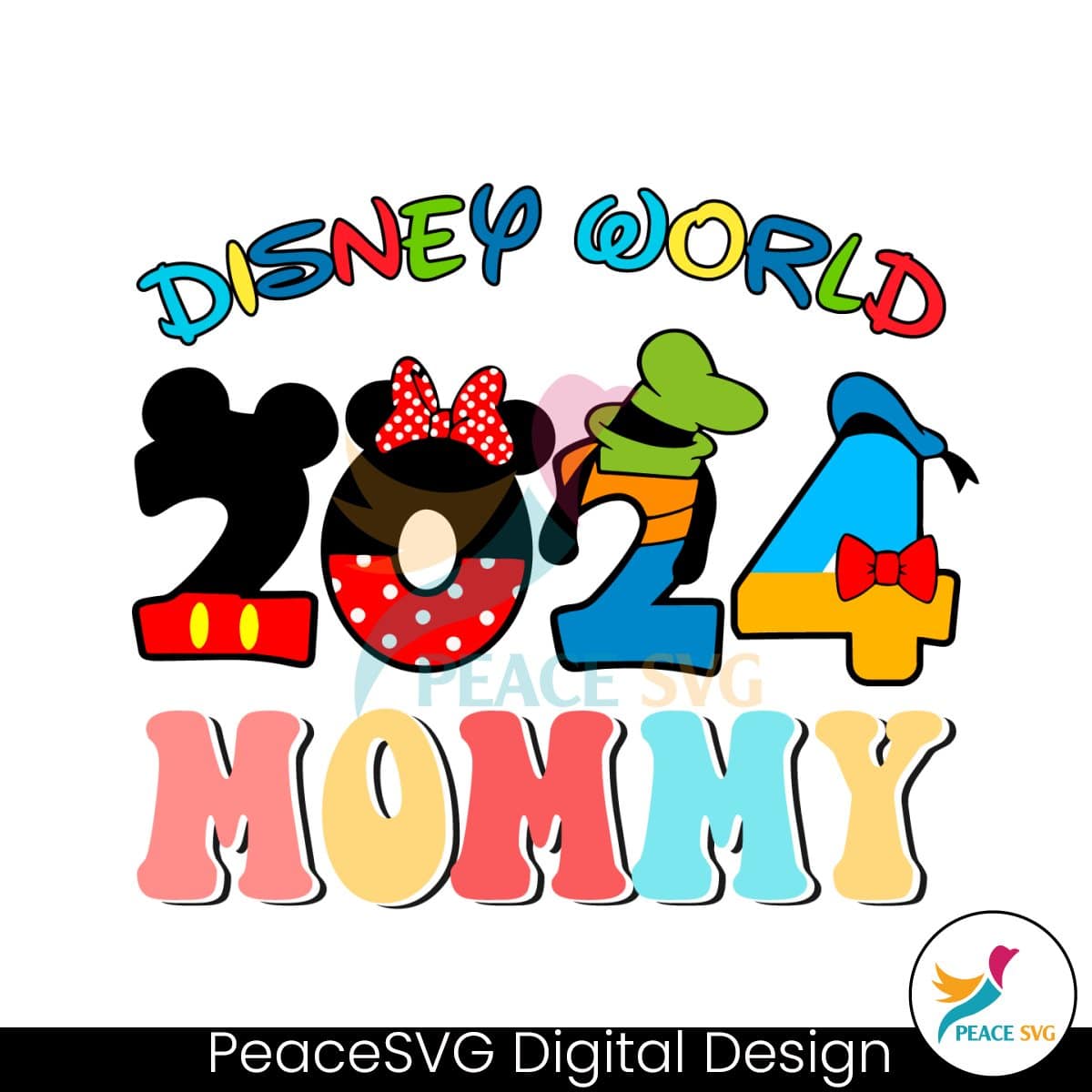 Disney World 2024 Mommy Mothers Day SVG Files for Cricut » PeaceSVG